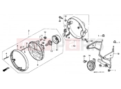 HONDA CB750M NIGHTHAWK 1991 F-1 HEADLIGHT (CB750)