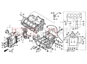 HONDA CB600F5 CB600F Hornet 2005 E-13 CRANKSHAFT
