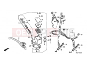 HONDA CB600F5 CB600F Hornet 2005 F-4-3 FRONT MASTER CYLINDER (CB600F5 / 6)