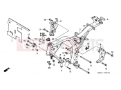 HONDA CB600F5 CB600F Hornet 2005 FRAME FRAME F-29-1 (CB600F3 / 4/5/6)