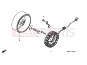 HONDA CB600F6 CB600F Hornet 2006 E-9 GENERATOR