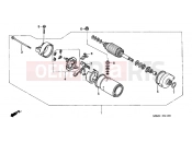 HONDA CB600F6 CB600F Hornet 2006 E-11 STARTER ENGINE
