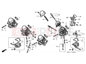 HONDA CB600F6 CB600F Hornet 2006 E-18-3 CARBURETOR (PARTS) (2)