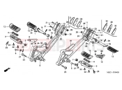 HONDA CB600F6 CB600F Hornet 2006 F-20 FOOTREST