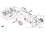 HONDA CB600F6 CB600F Hornet 2006 F-25 FLASHING
