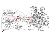 HONDA RVF400RR RVF400R 1994 E-2 FRONT CYLINDER HEAD