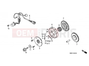 HONDA RVF400RR RVF400R 1994 E-6 DISTRIBUTOR GENERATOR / CLUTCH START