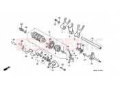 HONDA RVF400RR RVF400R 1994 E-14 TRANSMISSION DRUM