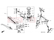HONDA RVF400RR RVF400R 1994 F-4 FRONT MASTER CYLINDER