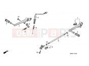 HONDA RVF400RR RVF400R 1994 F-18 PEDAL