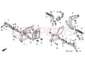 HONDA RVF400RR RVF400R 1994 F-19 FOOTREST