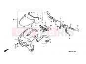 HONDA RVF400RR RVF400R 1994 F-31 UPPER ENGINE HOUSING