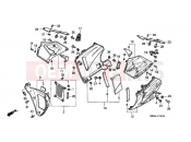 HONDA RVF400RR RVF400R 1994 F-32 LOWER ENGINE