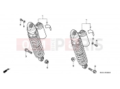 HONDA CB1000FP CB1000 1993 F-24 REAR SHOCK ABSORBER