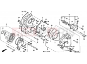 HONDA CB1000FS CB1000 1995 E-11 WATER PUMP