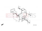 HONDA CB1000FS CB1000 1995 E-12 LEFT SIDE COVER