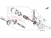 HONDA CB1000FS CB1000 1995 E-13 STARTER ENGINE