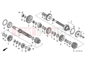 HONDA CB1000FS CB1000 1995 E-17 TRANSMISSION