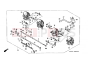 HONDA CB1000FS CB1000 1995 E-20 CARBURETOR (ED.)