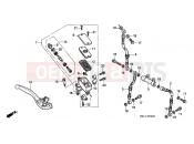 HONDA CB1000FS CB1000 1995 F-4 FRONT MASTER CYLINDER