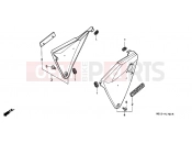 HONDA CB1000FS CB1000 1995 F-17 SIDE COVER