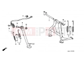 HONDA CB1000FS CB1000 1995 F-22 SUPPORT