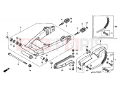 HONDA CB1000FS CB1000 1995 F-23 SWING ARM