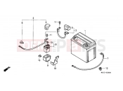 HONDA CB1000FS CB1000 1995 F-28 BATTERY
