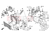 HONDA CB1000FS CB1000 1995 F-32 RADIATOR