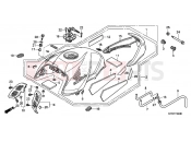 HONDA CB1000RA CB1000R 2010 F-16 FUEL TANK