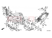 HONDA CB1000RA CB1000R 2010 F-32 FRAME HOUSING