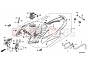 HONDA CB1000RAF CB1000R 2015 F-16 FUEL TANK