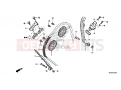 HONDA CB1000RD CB1000R 2013 E-4 TIMING CHAIN ​​/ TENSIONER