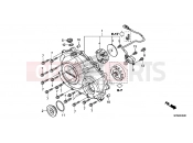 HONDA CB1000RD CB1000R 2013 E-5 RIGHT CRANKSHAFT COVER