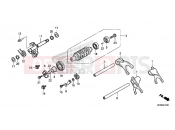 HONDA CB1000RD CB1000R 2013 E-16 TRANSMISSION DRUM