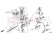 HONDA CB1000RD CB1000R 2013 F-4 FRONT MASTER CYLINDER (CB1000R)