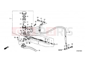 HONDA CB1000RD CB1000R 2013 F-6 CLUTCH MASTER