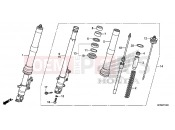 HONDA CB1000RD CB1000R 2013 F-10 FRONT FORK