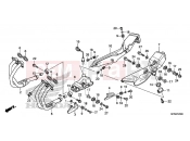 HONDA CB1000RD CB1000R 2013 F-20 EXHAUST DRUM