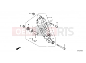 HONDA CB1000RD CB1000R 2013 F-25 REAR SHOCK ABSORBER