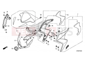 HONDA CB1000RD CB1000R 2013 F-35 ENGINE HOUSING