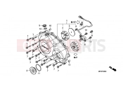 HONDA CB1000RAA CB1000R ABS 2010 E-5 RIGHT CRANKSHAFT COVER