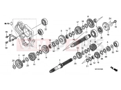 HONDA CB1000RAA CB1000R ABS 2010 E-15 TRANSMISSION