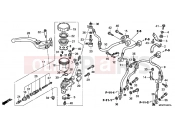 HONDA CB1000RAA CB1000R ABS 2010 F-4-1 FRONT MASTER CYLINDER (CB1000RA)