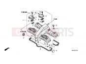 HONDA CB1100B CB1100 2011 E-1 SZELEPFEDÉL