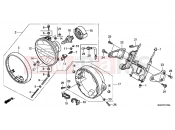 HONDA CB1100B CB1100 2011 F-1 HEADLIGHT