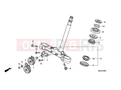 HONDA CB1100B CB1100 2011 F-9 KORMÁNYSZÁR