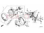 HONDA CB1100E CB1100 2014 F-1 HEADLIGHT
