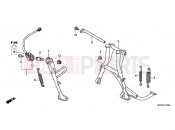 HONDA CB1100AA CB1100 ABS 2010 F-31 SUPPORT