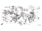 HONDA CB1100AA CB1100 ABS 2010 F-38 WIRING HARNESS